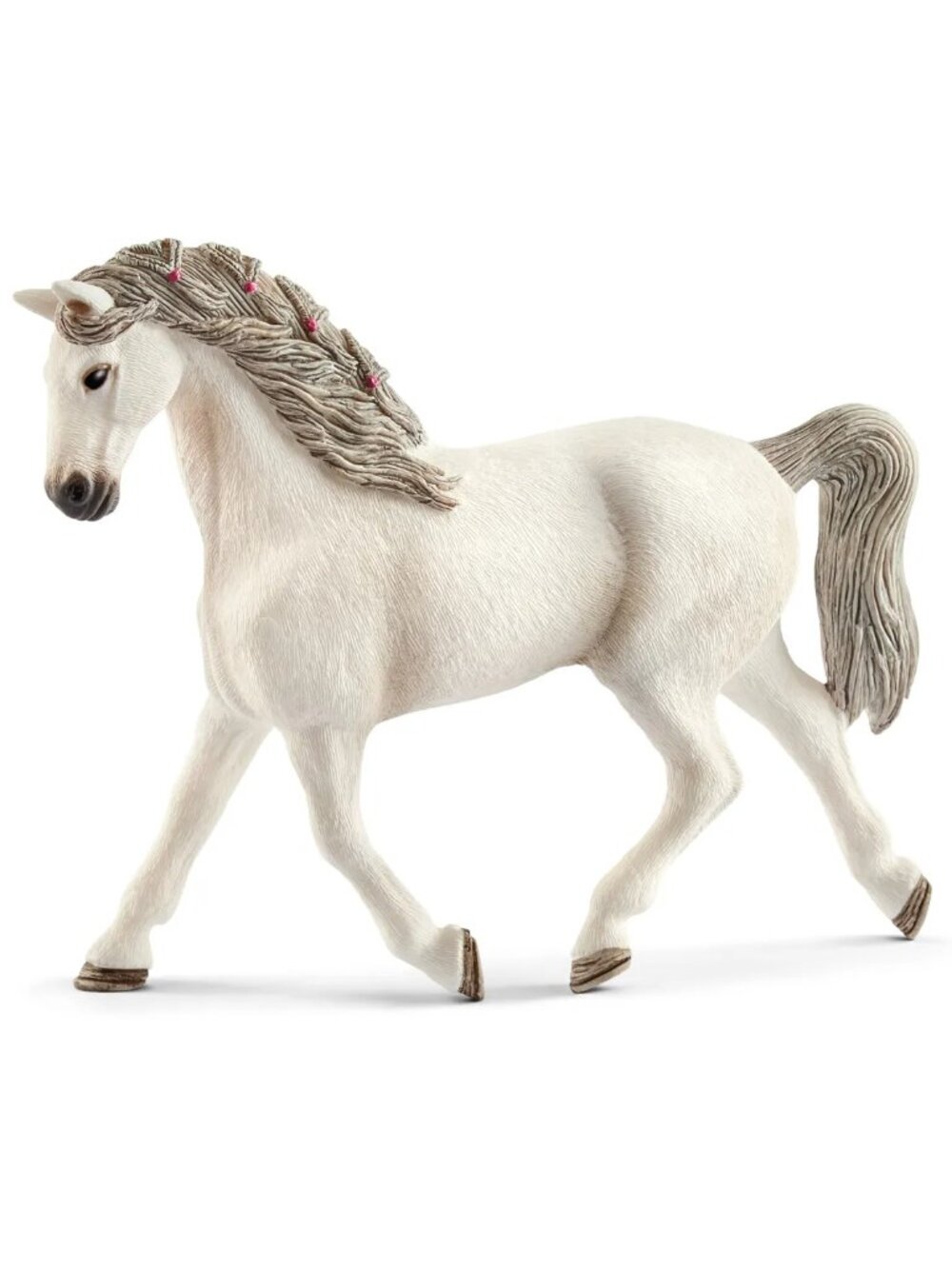 Schleich Horse Figurine Holsteiner Mare WhiteAge 3+ New w/Tag Add-On Item
